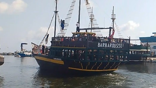 Excursion en bateau pirate à Djerba – Aventure sur l'île des flamants roses