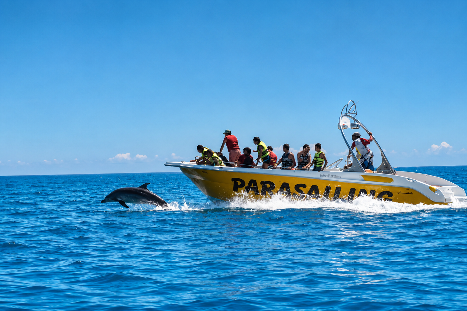 Balade en mer à Djerba – Rencontre avec les dauphins (2h)